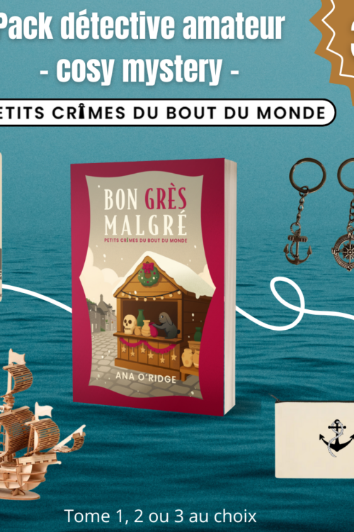 PACK DÉTECTIVE AMATEUR - Cosy mystery