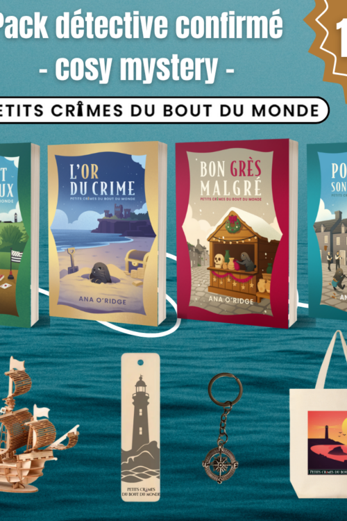 PETITS CRIMES DU BOUT DU BOUT - Pack Cosy mystery confirmé