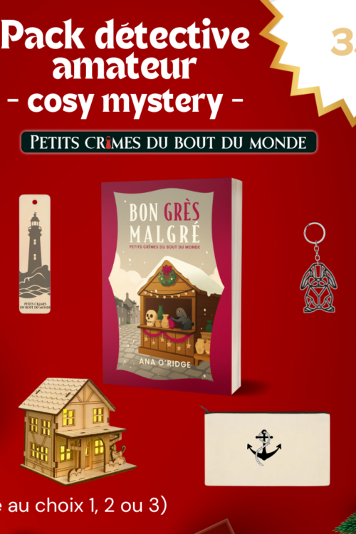 PACK DÉTECTIVE AMATEUR - Cosy mystery